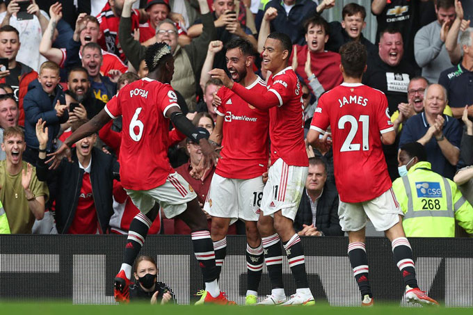 Điểm nhấn trận MU 5-1 Leeds: Mê mệt với hàng công của Quỷ đỏ