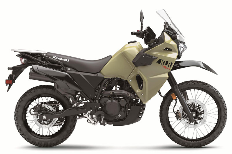 Cận cảnh môtô địa hình Kawasaki KLR 650 giá gần 153 triệu đồng