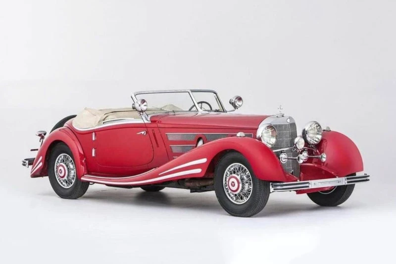 7. Mercedes- Benz 500/540K Spezial Roadster 1934 (giá: 4,9 triệu USD).