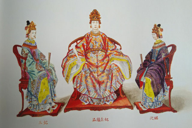 Nhà Nguyễn phân chia thứ bậc hậu cung ra sao?