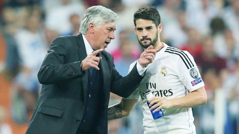 Real Madrid thay tướng, Isco đổi vận?