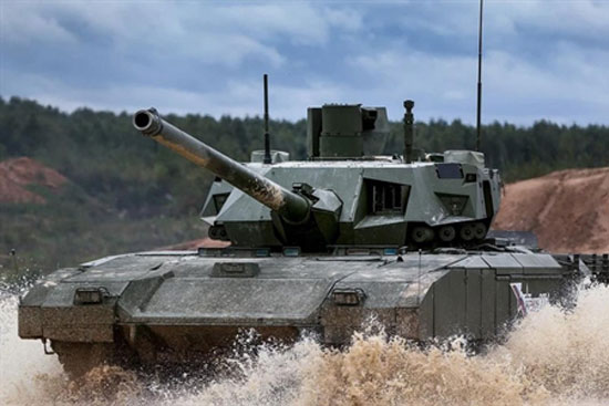 T-14 Armata chỉ bị tiêu diệt bởi cuộc tấn công tên lửa