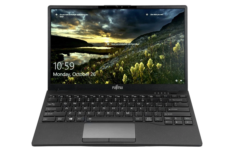 1. Fujitsu Lifebook UH-X (màn hình: 13,3 inch, trọng lượng: 0,64 kg).