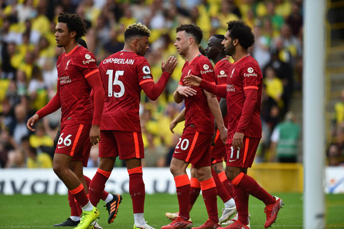 Kết quả Norwich 0-3 Liverpool: Salah tỏa sáng rực rỡ, Liverpool ra quân thắng lợi