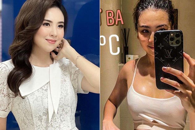 Những khoảnh khắc nóng bỏng, không có trên truyền hình của mỹ nhân đẹp nhất VTV