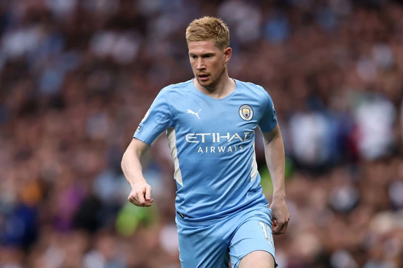 1. Kevin De Bruyne (Man City, ĐT Bỉ).