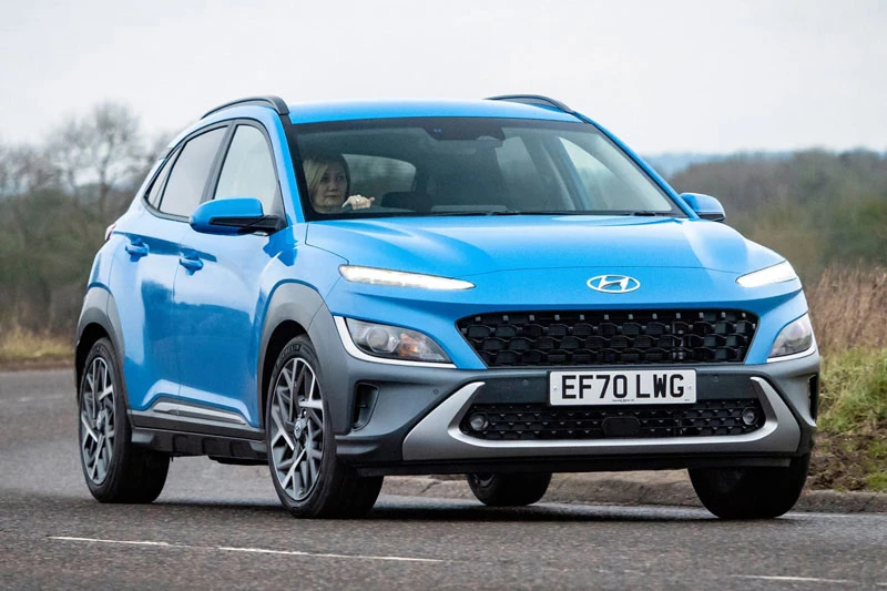 2. Hyundai Kona (mức độ tin cậy: 95,75%).