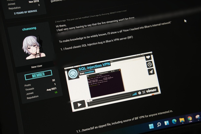 Vì sao hacker không thể livestream vụ tấn công Bkav?