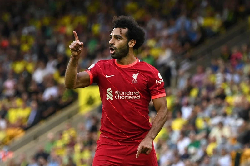 Tiền vệ phải: Mohamed Salah (Liverpool).