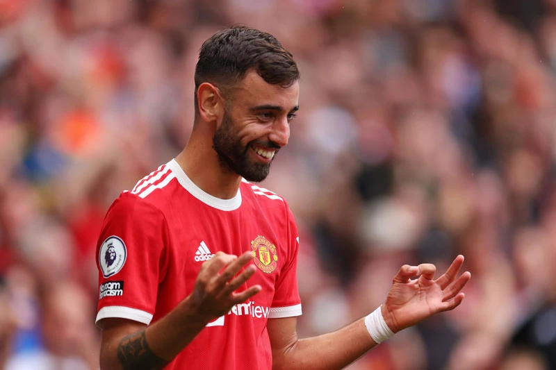 8. Bruno Fernandes (Man Utd, ĐT Bồ Đào Nha).