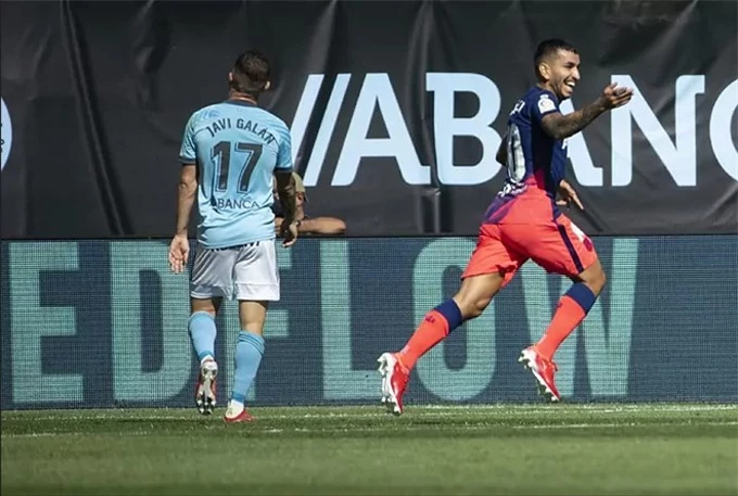 Angel Correa tỏa sáng rực rỡ với cú đúp bàn thắng ở trận Celta vs Atletico