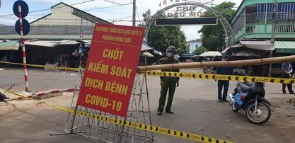 Nghệ An: 20 ca nhiễm COVID-19 liên quan tới ổ dịch chợ đầu mối Vinh