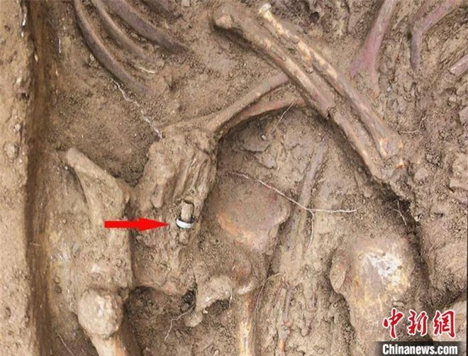 Khai quật mộ cổ Trung Quốc 1.600 tuổi, bất ngờ tìm thấy 2 bộ hài cốt trong tư thế Romeo và Juliet - Ảnh 2.