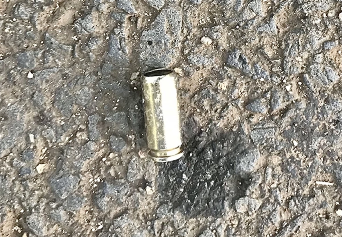 Vỏ đạn được tìm thấy ở hiện trường