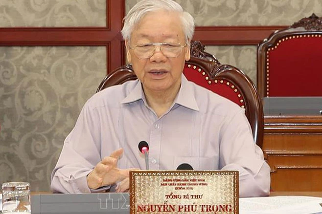 Tổng Bí thư Nguyễn Phú Trọng. Ảnh: TTXVN.