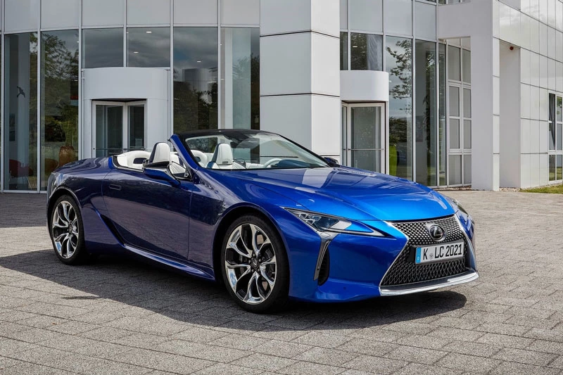 10. Lexus LC Convertible 2021.