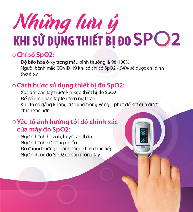 Nếu sử dụng thiết bị đo SpO2, bạn nhất định phải biết điều này