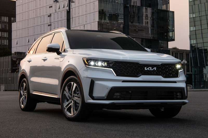 Cận cảnh Kia Sorento 2022 vừa trình làng với công suất 261 mã lực