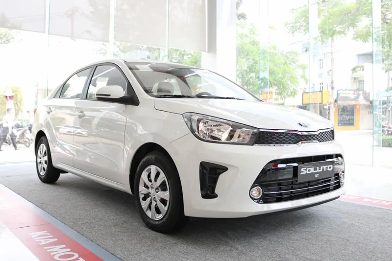 Kia Soluto. Ảnh: Kia Giải Phóng.