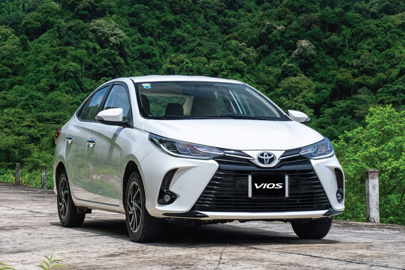 Top 5 xe sedan hạng B bán chạy nhất tháng 7/2021: Toyota Vios vững ‘ngai vàng’