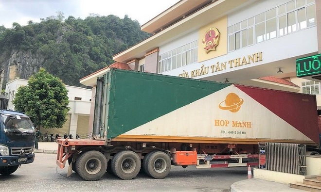 Trung Quốc thay đổi quy trình giao nhận hàng hóa qua cửa khẩu Tân Thanh
