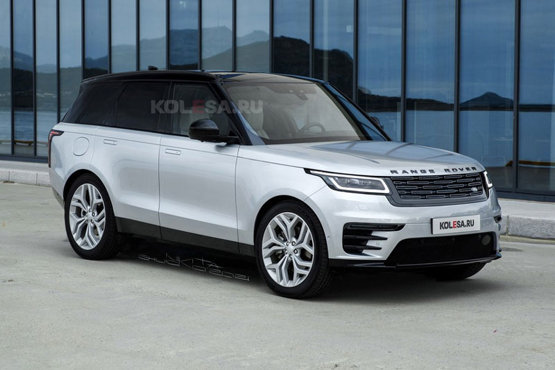 Hé lộ thiết kế phác thảo của Range Rover 2022