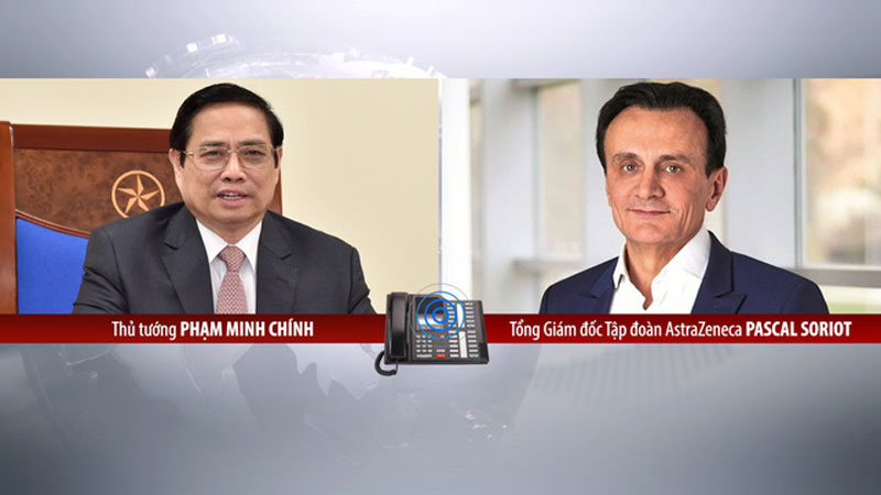 Thủ tướng đề xuất AstraZeneca xúc tiến hợp đồng vaccine COVID-19 dành cho trẻ em