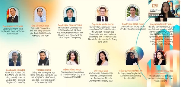 Khởi động Chương trình Sáng kiến trẻ Việt Nam - InnoCity 2021 kết nối 150 điểm cầu tại 16 quốc gia