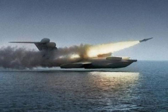 Mỹ phát triển cỗ máy giống Ekranoplan Nga