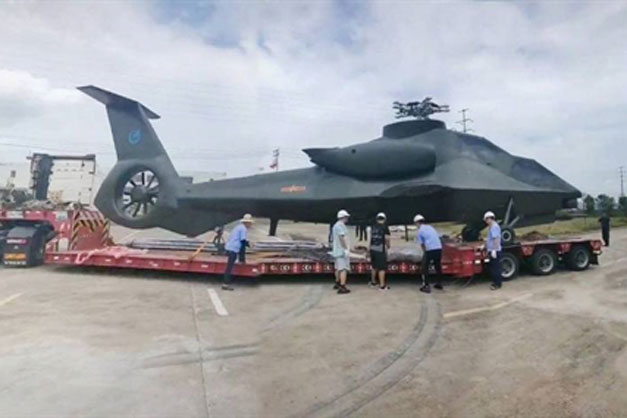 Lộ diện trực thăng tàng hình siêu bí ẩn của Trung Quốc