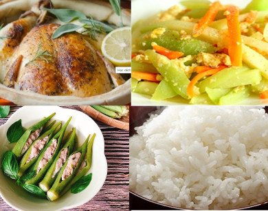 Thực đơn cơm chiều: 3 món cả nhà tấm tắc khen