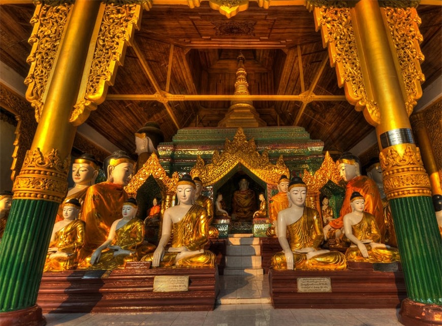 Bật mí bên trong ngôi chùa cổ lưu giữ 4 báu vật nhà Phật ở Myanmar - 4