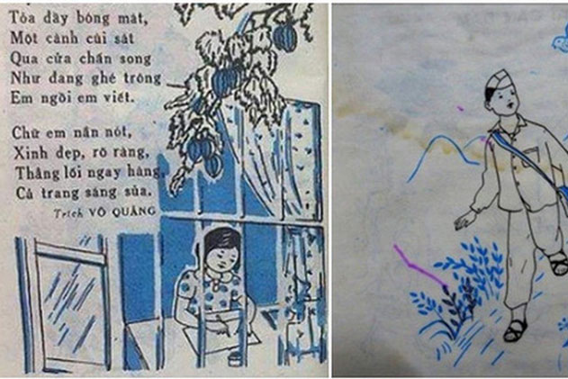 Ảnh: Những trang sách giáo khoa Tiếng Việt 30 năm trước, đọc 1 trang thôi là cả tuổi thơ ùa về