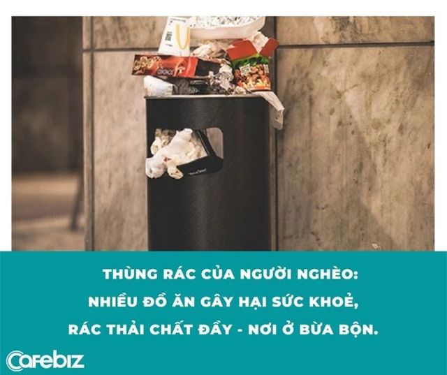 Nhìn từ thùng rác của người giàu và người nghèo mới thấy: Người có tiền lại càng thêm giàu, người nghèo mãi chỉ lo ăn no mặc ấm - Ảnh 2.