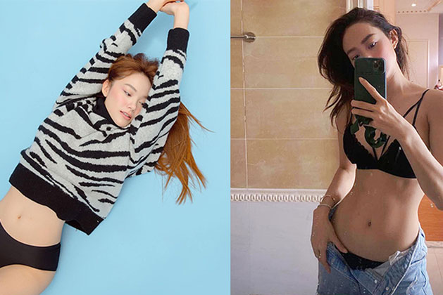 Minh Hằng khoe dáng táo bạo