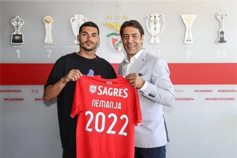 Benfica chiêu mộ thành công Radonjic theo dạng mượn 1 năm