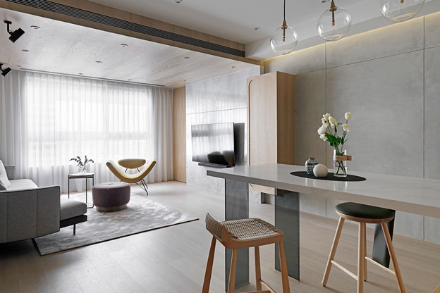 Căn hộ nhỏ ấm áp màu gỗ, đẹp nhẹ nhàng theo phong cách Nhật Bản