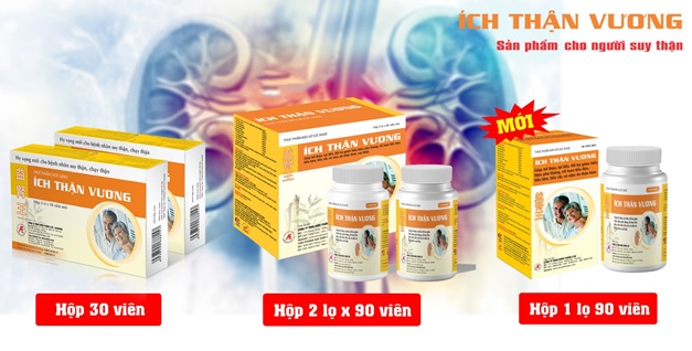 Hỗ trợ kiểm soát suy thận độ 1, làm chậm tiến trình suy thận nhờ sản phẩm thảo dược Ích Thận Vương