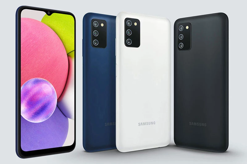 Samsung Galaxy A03s. Ảnh: Samsung.