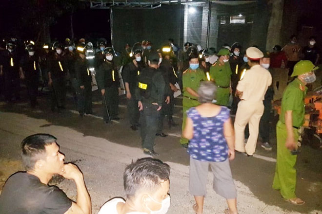 Khởi tố vụ “Gây rối trật tự công cộng” làm 5 chiến sĩ công an bị thương ở Quảng Trị