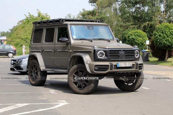 Mercedes-Benz G-Class 4x4 Squared lộ ảnh trước ngày ra mắt