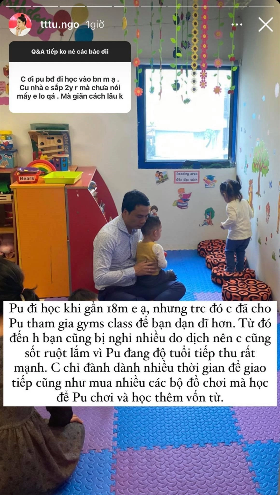 Gia đình hào môn của Á hậu Thanh Tú lên sóng: Chồng đại gia nhập vai bố bỉm, giữ 1 thái độ đặc biệt khi khoe ảnh con! - Ảnh 2.