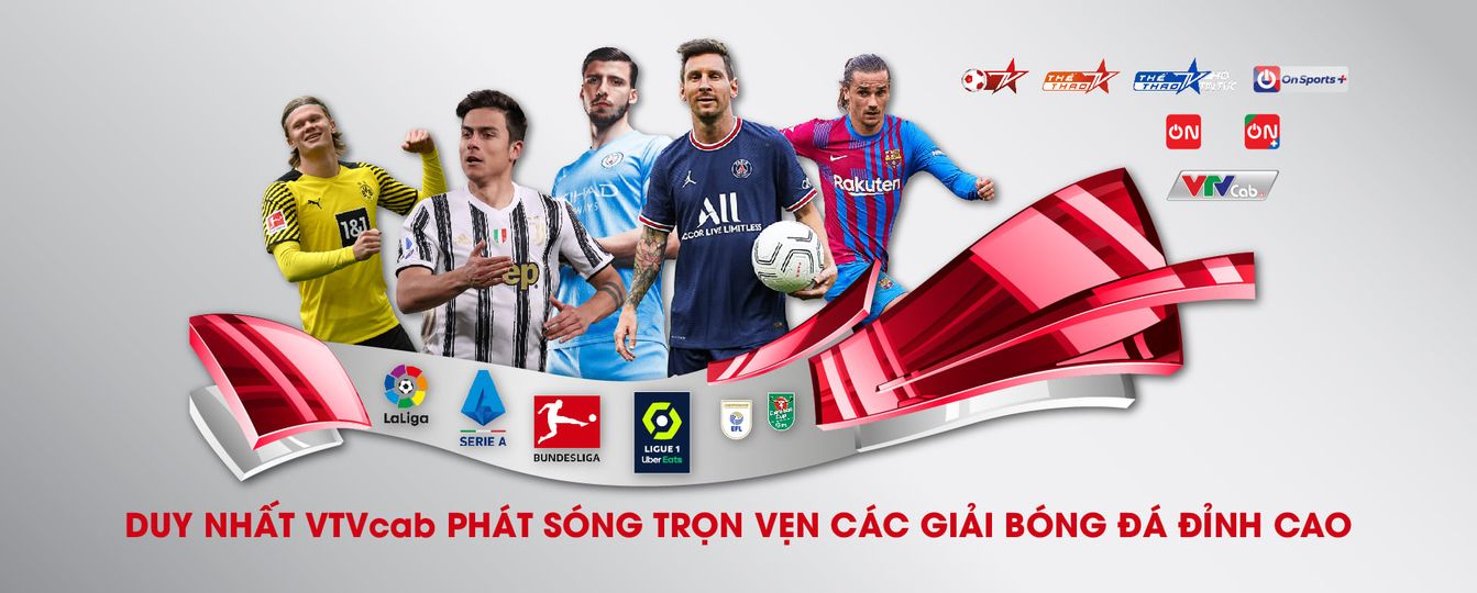 Lịch trực tiếp Ngoại hạng Anh, Ligue 1, Serie A, La Liga, Bundesliga từ ngày 27-30/8