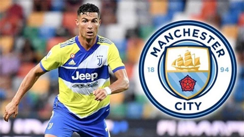 Man City đề nghị hợp đồng 2 năm với Ronaldo