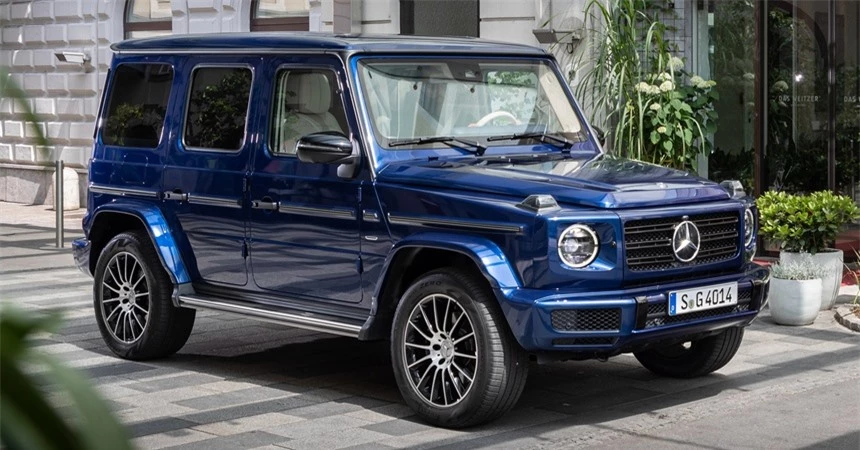 Mercedes-Benz G-Class chay dien sap ra mat anh 1