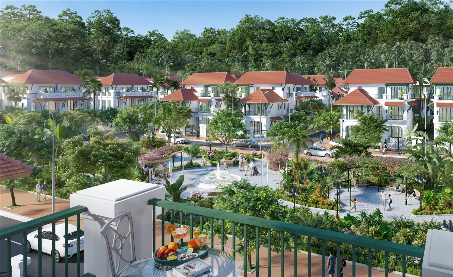 “Siêu phẩm” Sun Tropical Village sẽ được giới thiệu đến khách hàng qua 8 đại lý phân phối chính thức (Ảnh phối cảnh).