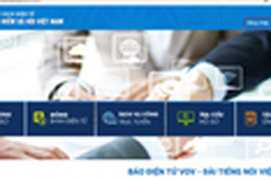 Thêm một dịch vụ trực tuyến tại BHXH Việt Nam