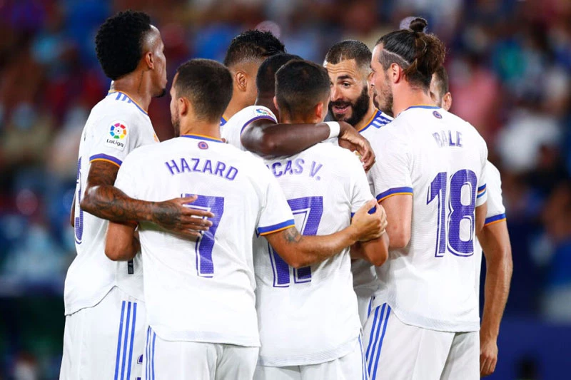 7. Real Madrid (tỷ lệ: 12/1).