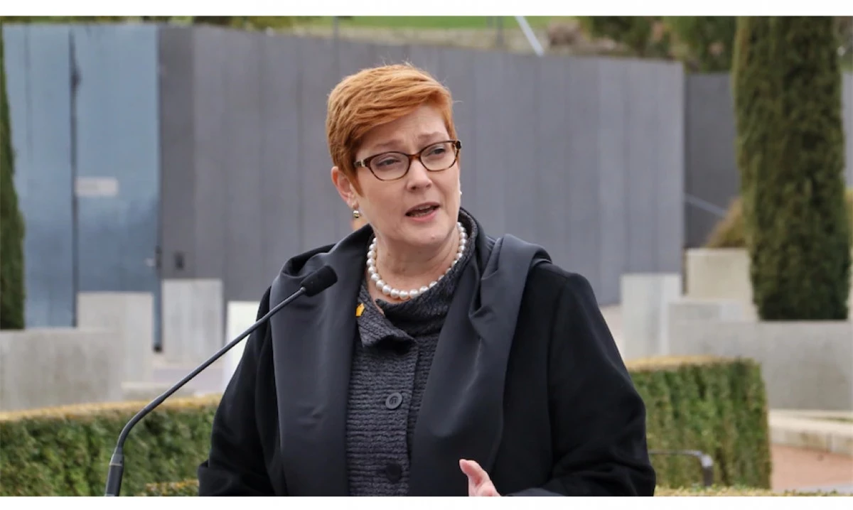 Bộ trưởng Ngoại giao Australia Marise Payne. Nguồn: ABC News