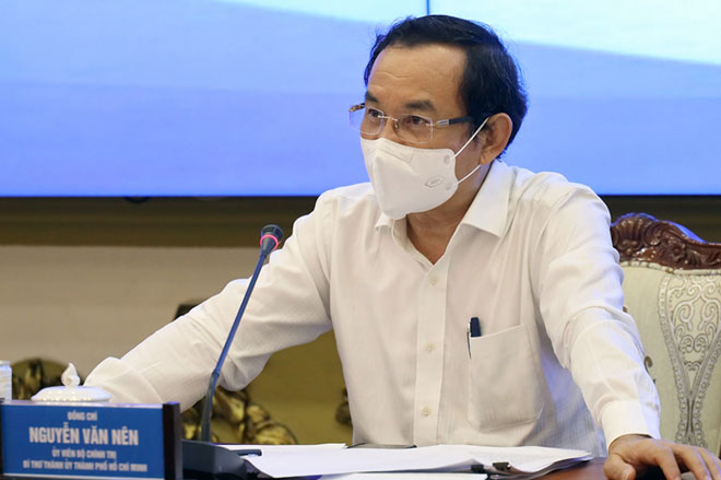 Ông Nguyễn Văn Nên được phân công chỉ đạo toàn diện công tác chống dịch ở TP Hồ Chí Minh